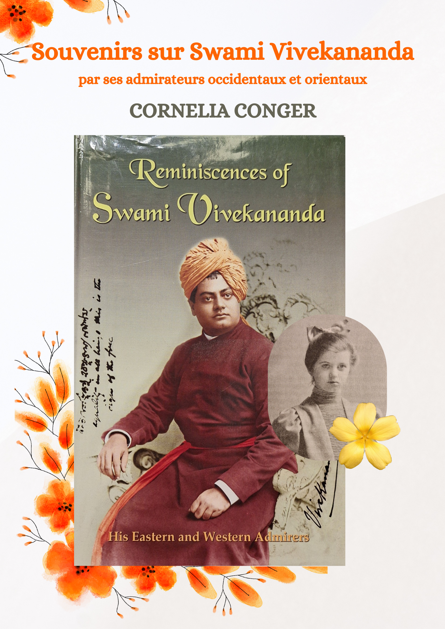 Souvenirs sur Swami Vivekananda par ses admirateurs occidentaux et orientaux - Cornelia Conger